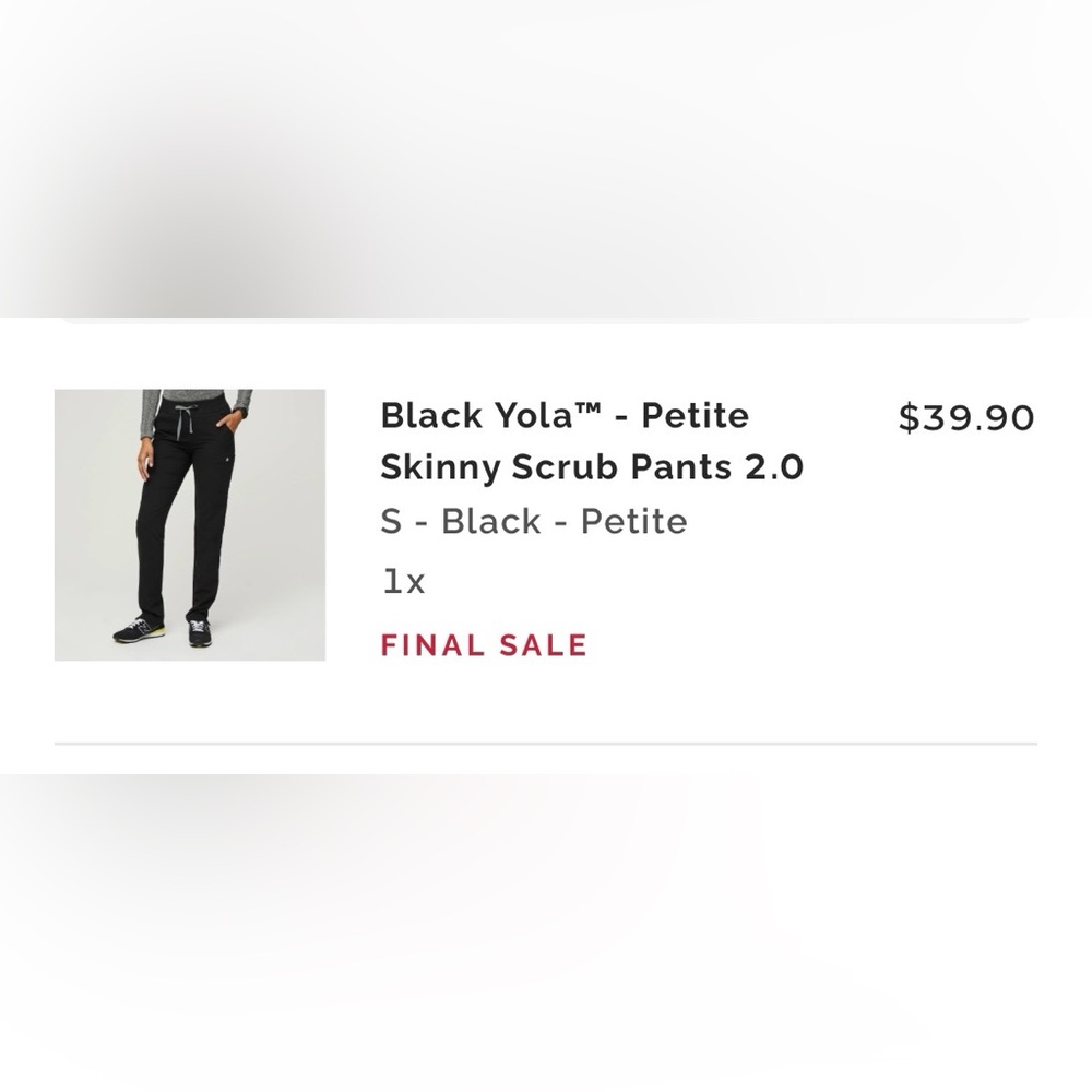 Figs yola scrub pants